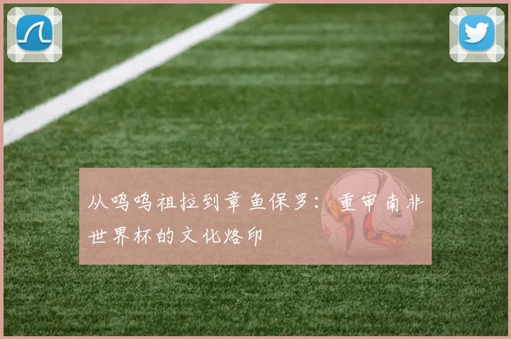 从呜呜祖拉到章鱼保罗：重审南非世界杯的文化烙印